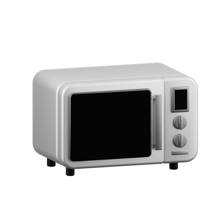 Microwave  3D Icon