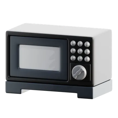 Microwave  3D Icon