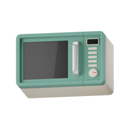 Microwave  3D Icon