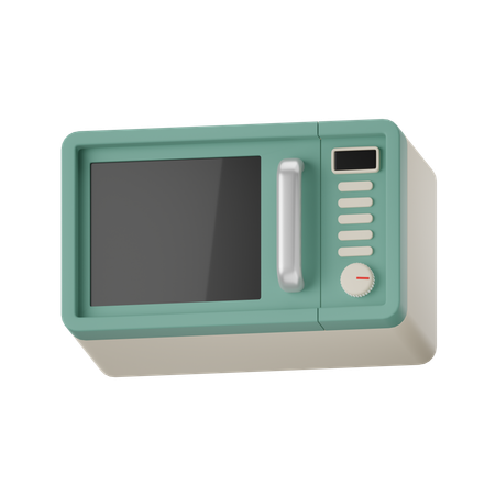 Microwave  3D Icon