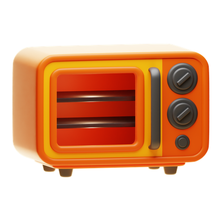 MICROWAVE  3D Icon