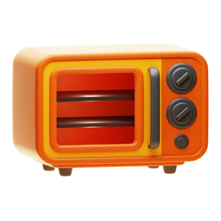 MICROWAVE  3D Icon