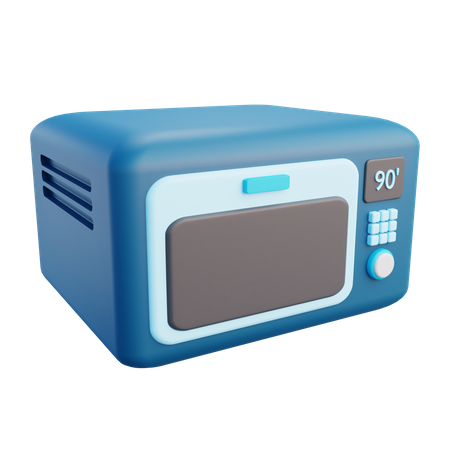 Microwave  3D Icon