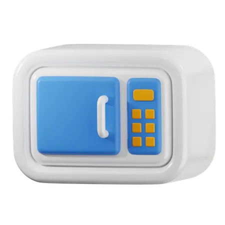 Microwave  3D Icon
