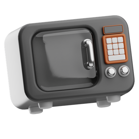 Microwave  3D Icon