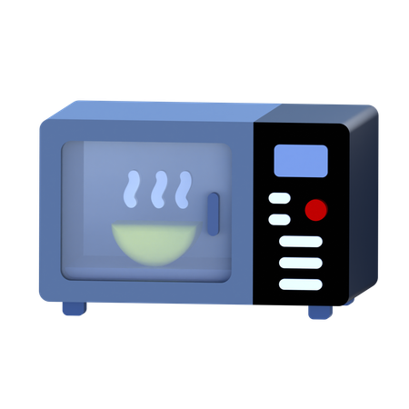 Microwave  3D Icon