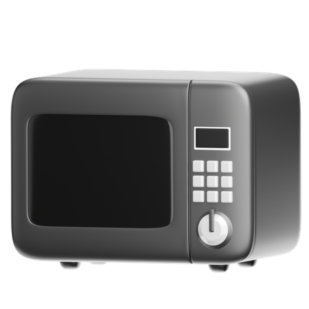 Microwave  3D Icon