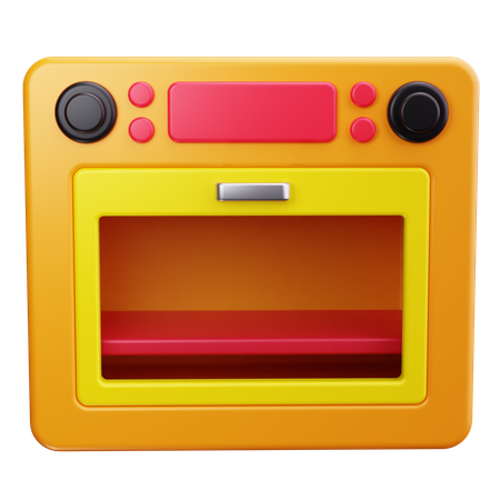 Microwave  3D Icon