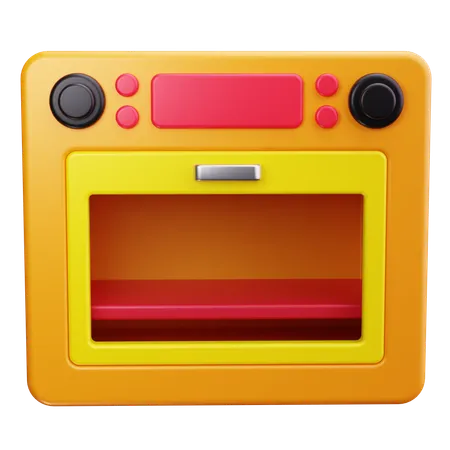 Microwave  3D Icon