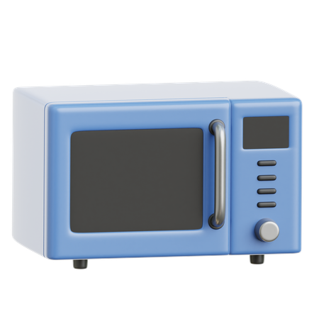 Microwave  3D Icon