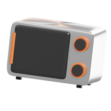 Microwave  3D Icon