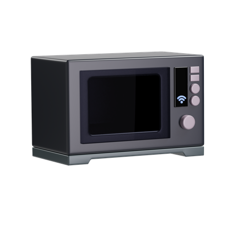 Microwave  3D Icon