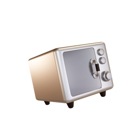 Microwave  3D Icon