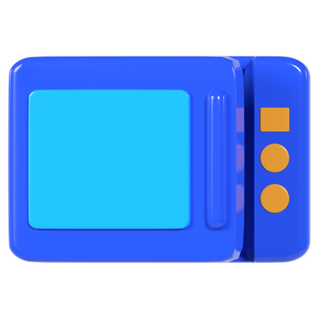 Microwave  3D Icon