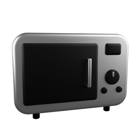 Microwave  3D Icon