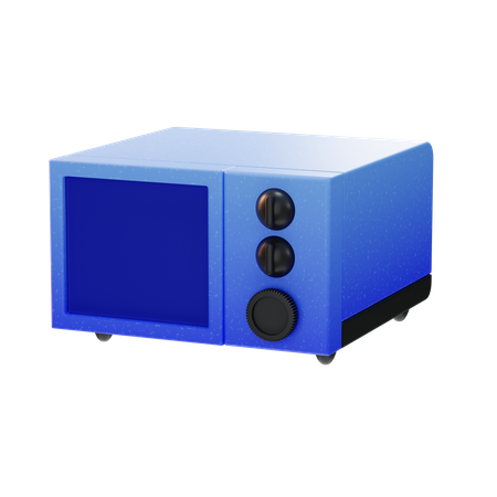 Microwave  3D Icon