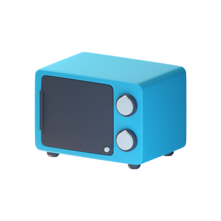 Microwave  3D Icon