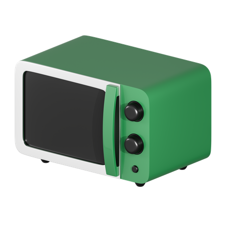 Microwave  3D Icon