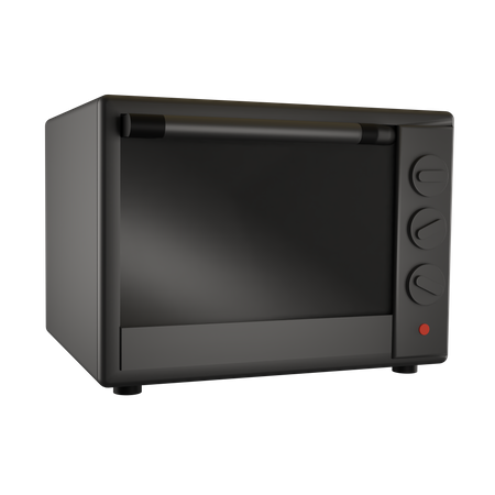 Microwave  3D Icon