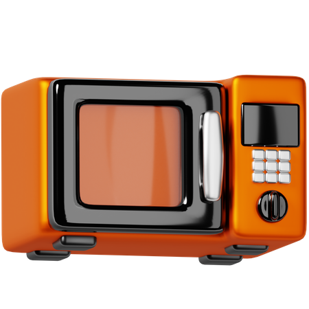 Microwave  3D Icon