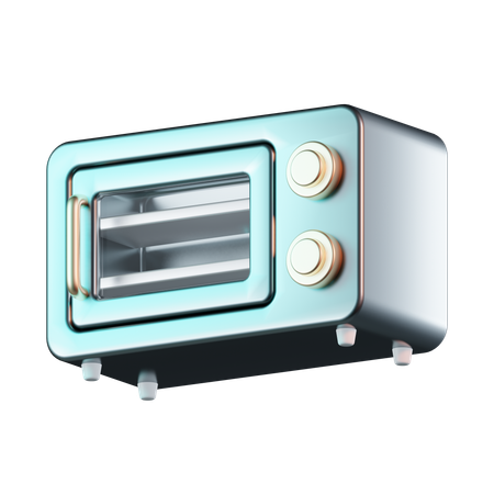 Microwave  3D Icon