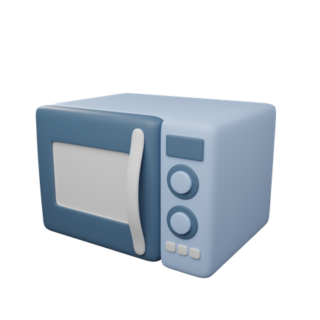 Microwave  3D Icon
