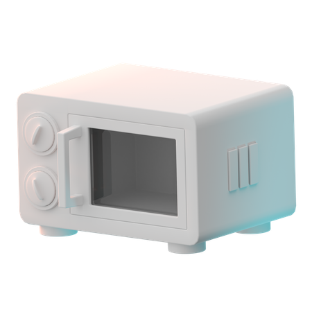 Microwave Oven  3D Icon