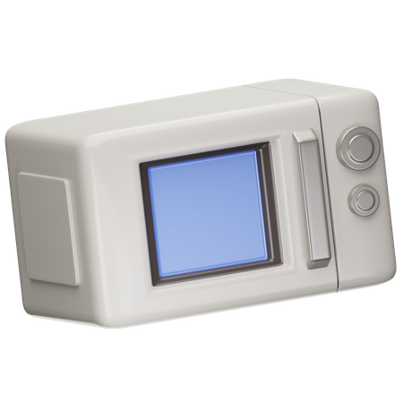 Microwave Oven  3D Icon