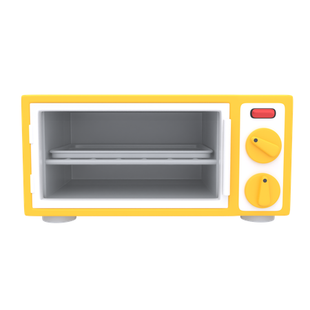 Microwave Oven  3D Icon