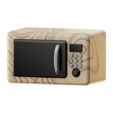 Microwave Oven  3D Icon