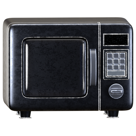 Microwave Oven  3D Icon