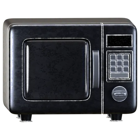 Microwave Oven  3D Icon