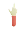 Middle Finger Hand Gesture