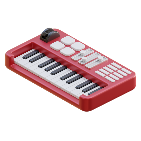 Midi Controller  3D Icon