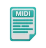 Midi file