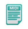 Midi file