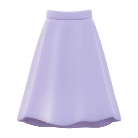 Midi skirt Women  3D Icon