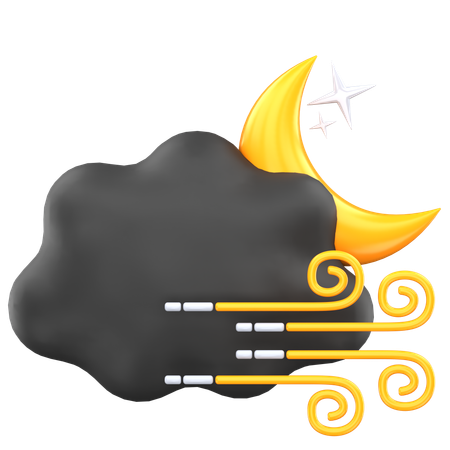 Midnight Wind  3D Icon