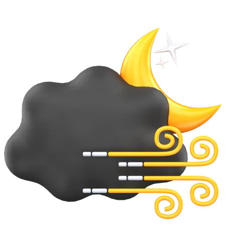 Midnight Wind  3D Icon