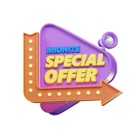 Midnite Special Offer  3D Icon