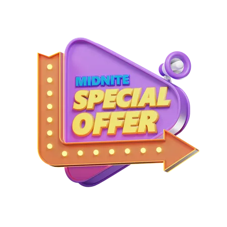 Midnite Special Offer  3D Icon