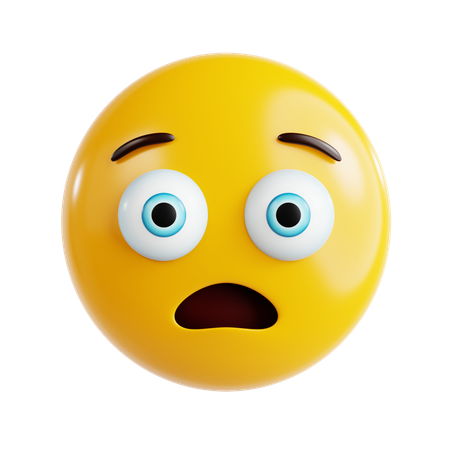 Emoji temeroso  3D Icon