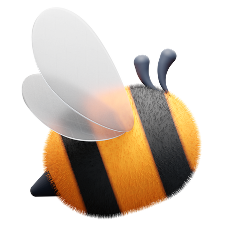 Miel de abeja  3D Illustration