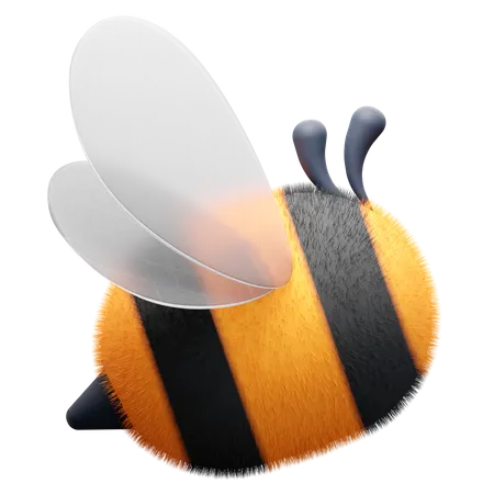 Miel de abeja  3D Illustration