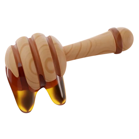 Louche de miel  3D Icon