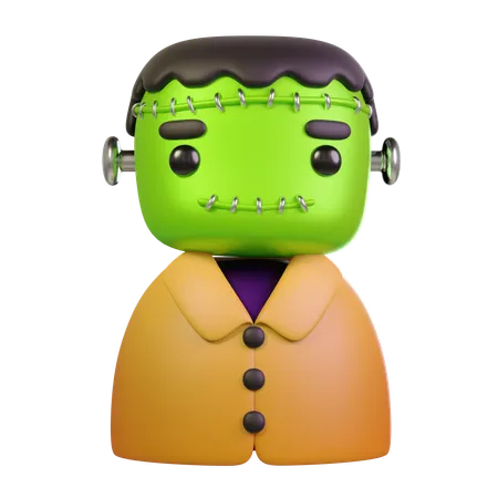 Frankenstein mignon  3D Icon