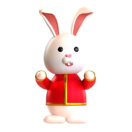 Lapin mignon  3D Icon