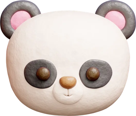 Panda mignon  3D Icon