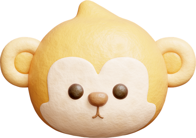 Singe mignon  3D Icon