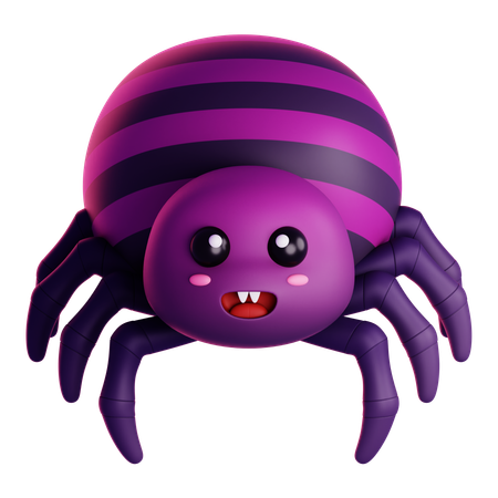 Araignée mignonne  3D Icon